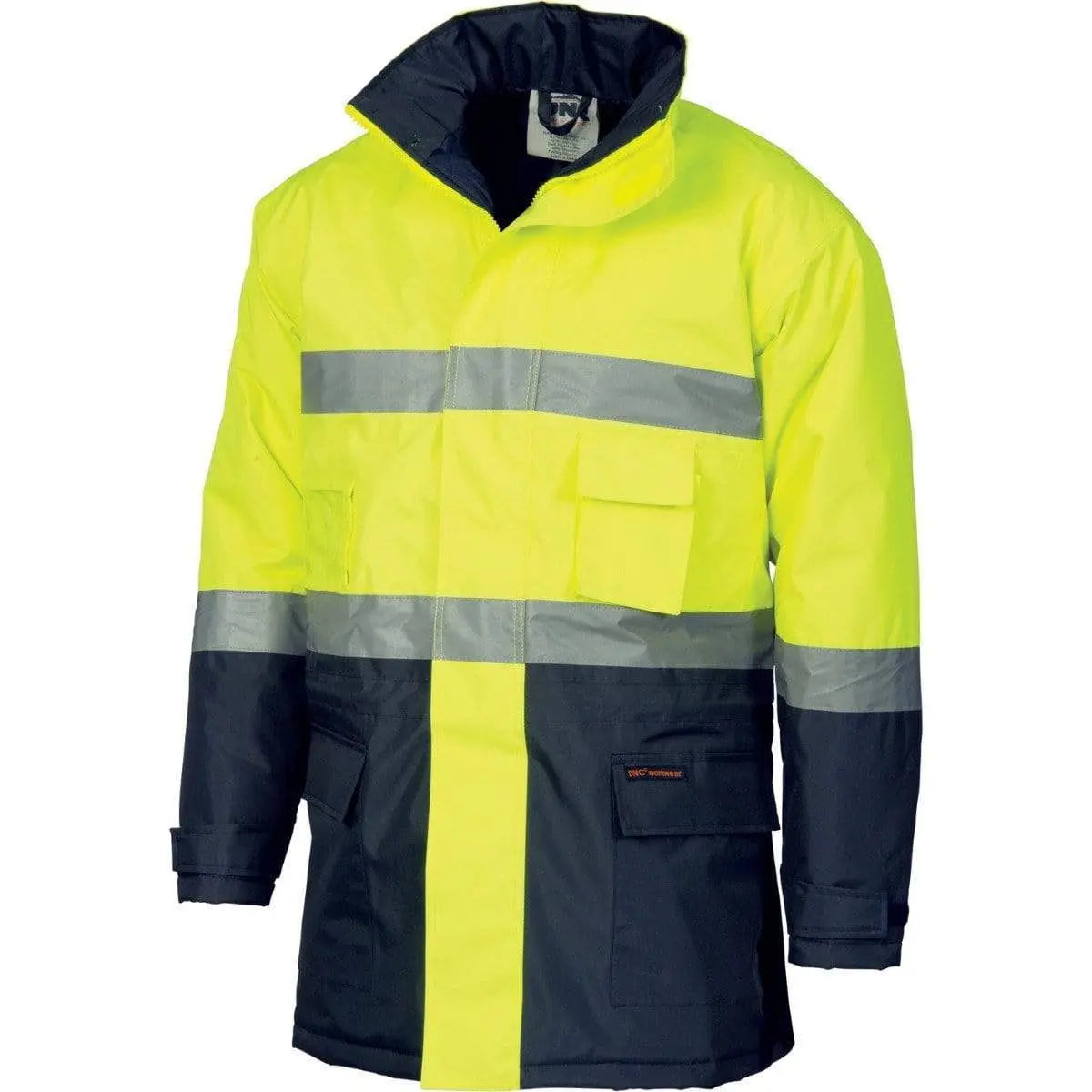 Dnc Workwear Hi-vis D/n Two-tone Parka Jacket - 3768 Metro Workwear.